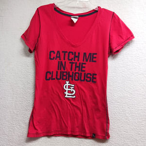 5th & Ocean St. Louis Cardinals MLB Baseball Womens Short sleeve T-shirt size L